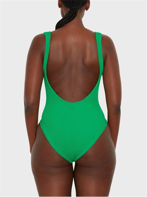 Square Neck One-Piece Swimsuit HUNZA G | SQUARENECKSWIMEMERALD